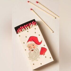 ANTHROPOLOGIE X RIFLE NWT Santa matchbox